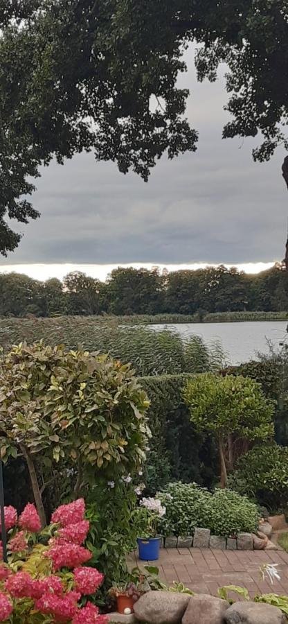 Bungalow Idylle Am See Neuruppin Exteriör bild